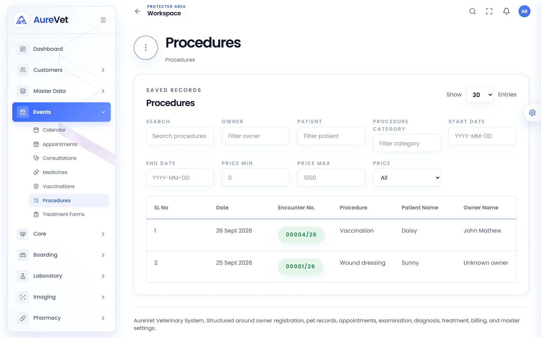 Procedures